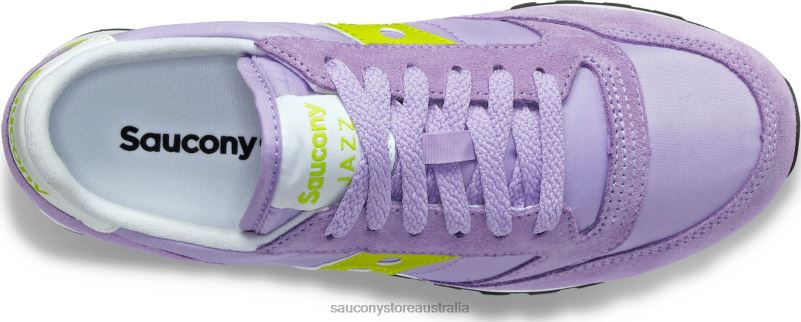 Saucony Women Jazz Original 8460X699 Violet/Lime