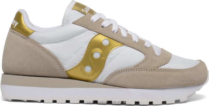Saucony Women Jazz Original 8460X700 White/Gold