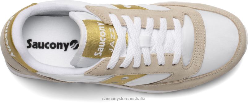 Saucony Women Jazz Original 8460X700 White/Gold
