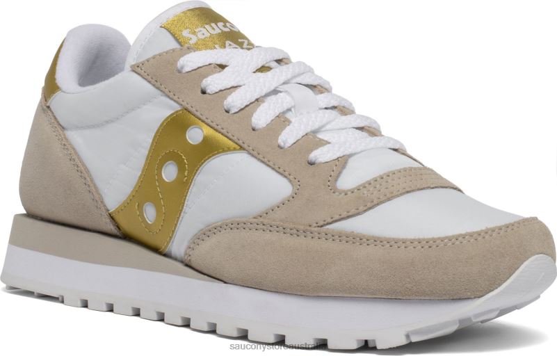 Saucony Women Jazz Original 8460X700 White/Gold