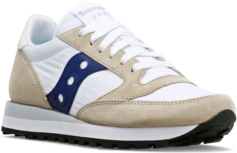 Saucony Women Jazz Original 8460X701 White/Navy