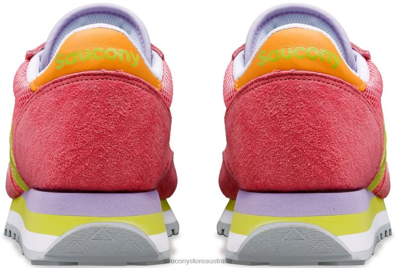 Saucony Women Jazz Triple Summer 8460X668 Light Pink/Lime