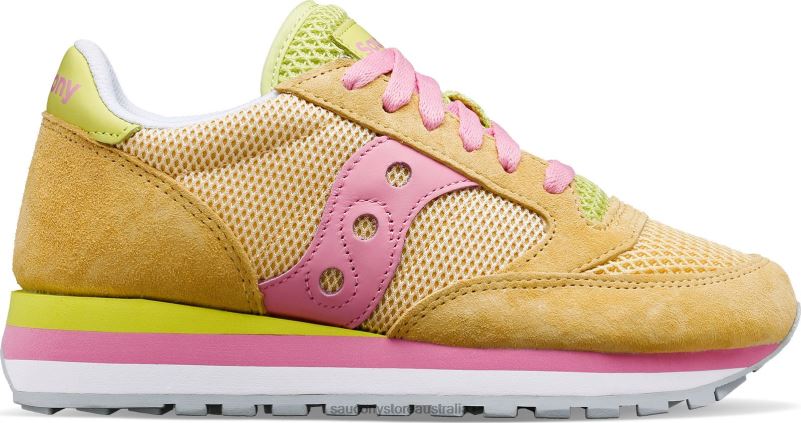Saucony Women Jazz Triple Summer 8460X669 Peach/Pink