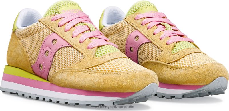 Saucony Women Jazz Triple Summer 8460X669 Peach/Pink