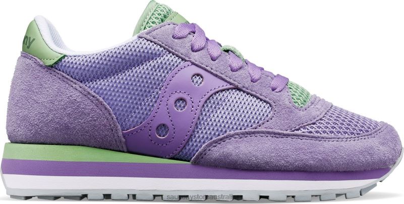 Saucony Women Jazz Triple Summer 8460X670 Violet/Lime