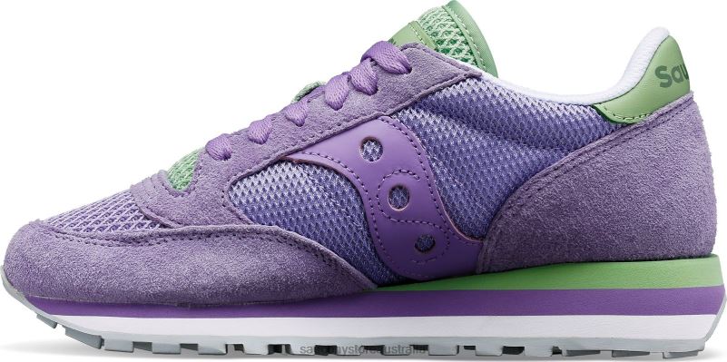 Saucony Women Jazz Triple Summer 8460X670 Violet/Lime