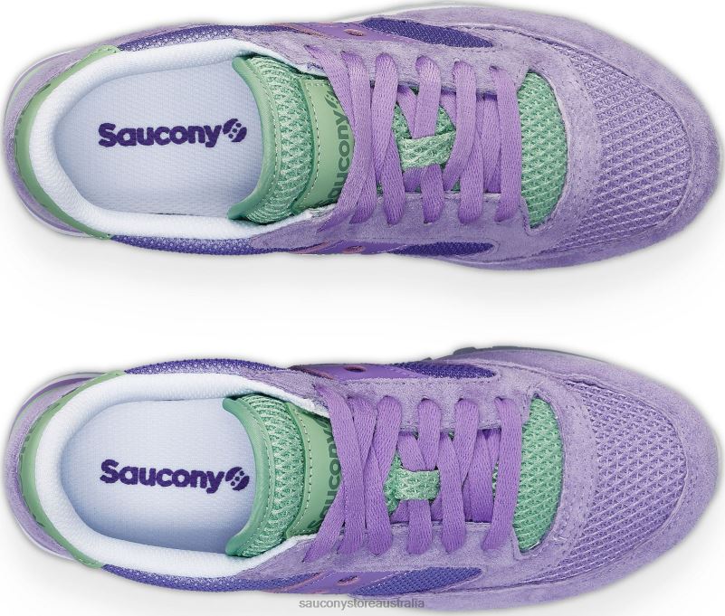 Saucony Women Jazz Triple Summer 8460X670 Violet/Lime