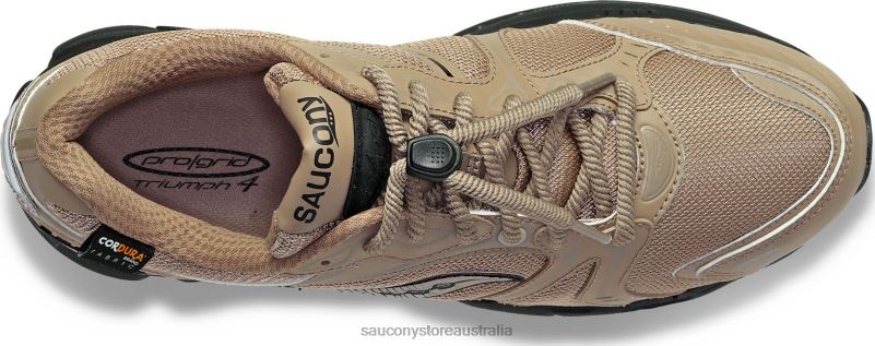 Saucony Women ProGrid Triumph 4 Gorpcore 8460X709 Griege