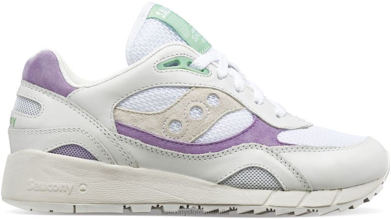 Saucony Women Shadow 6000 8460X707 White/Purple