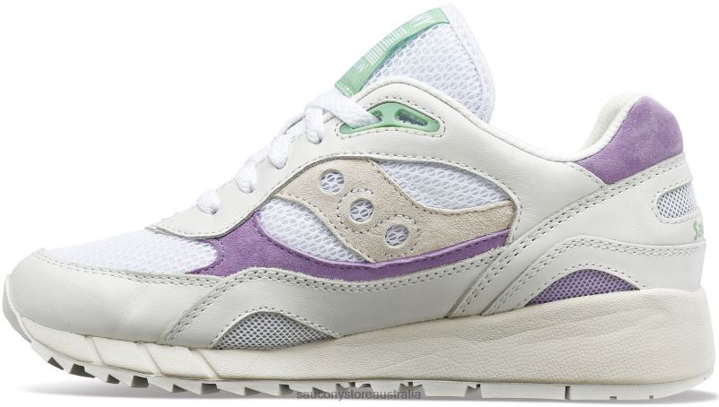Saucony Women Shadow 6000 8460X707 White/Purple