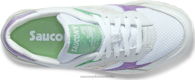 Saucony Women Shadow 6000 8460X707 White/Purple