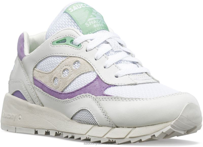 Saucony Women Shadow 6000 8460X707 White/Purple