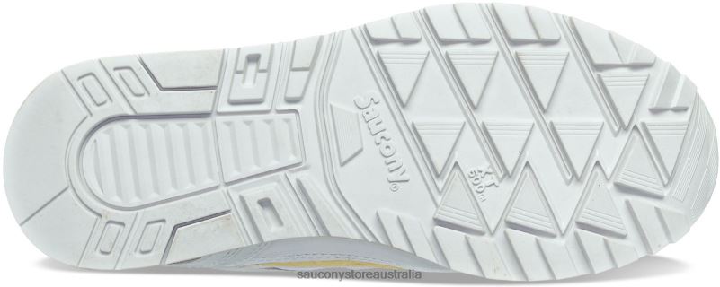 Saucony Women Shadow 6000 8460X708 White/Yellow/Pink