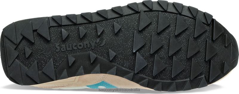 Saucony Women Shadow Original 8460X672 Tan/Turquoise