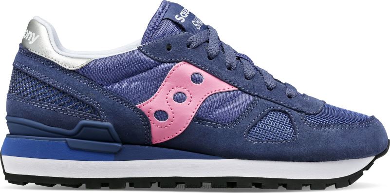Saucony Women Shadow Original 8460X678 Navy/Pink