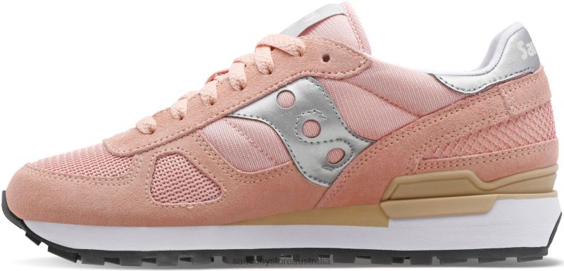 Saucony Women Shadow Original 8460X679 Pale Pink/Silver