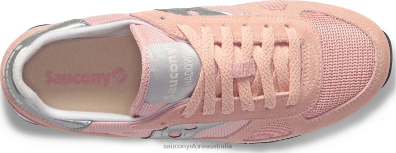 Saucony Women Shadow Original 8460X679 Pale Pink/Silver