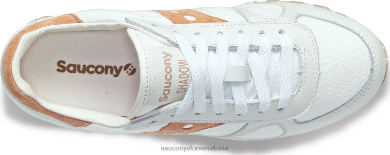 Saucony Women Shadow Original 8460X684 White/Tan