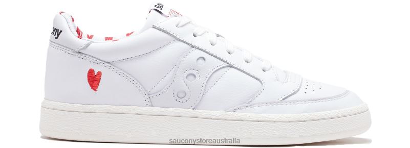 Saucony Women St. Valentine Jazz Court 8460X704 White