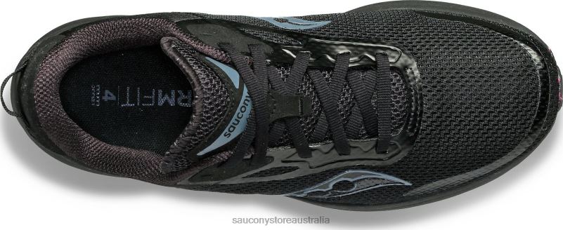 Saucony Women Axon 3 8460X608 Triple Black