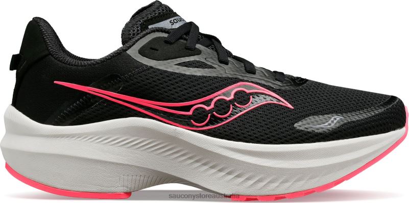 Saucony Women Axon 3 8460X609 Black/ViZiPink