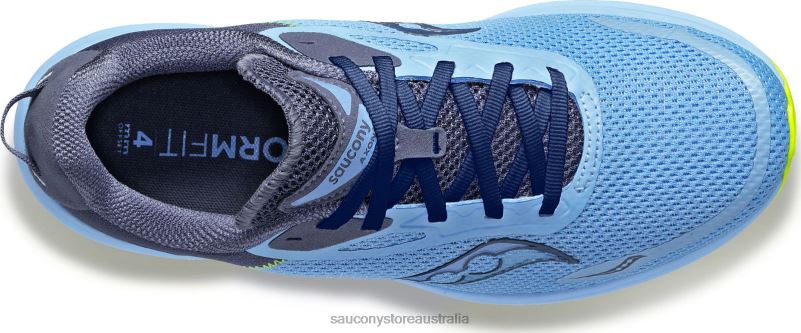Saucony Women Axon 3 8460X610 Ether/Citron