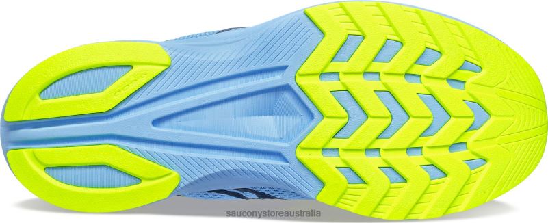 Saucony Women Axon 3 8460X610 Ether/Citron