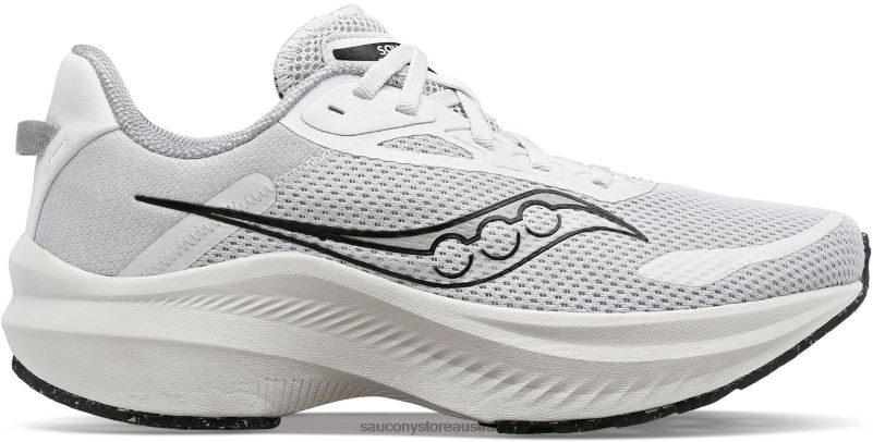 Saucony Women Axon 3 8460X611 Fog/Black
