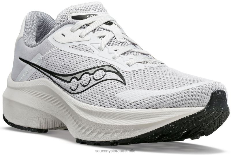 Saucony Women Axon 3 8460X611 Fog/Black