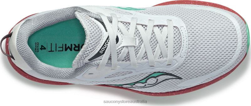 Saucony Women Axon 3 8460X612 Fog/Peony