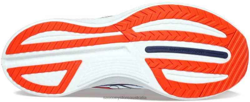 Saucony Women Boston Endorphin Speed 3 8460X597 White/Navy