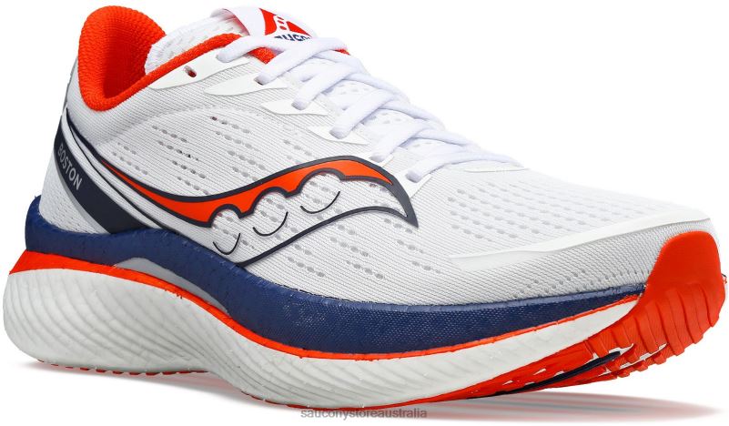Saucony Women Boston Endorphin Speed 3 8460X597 White/Navy