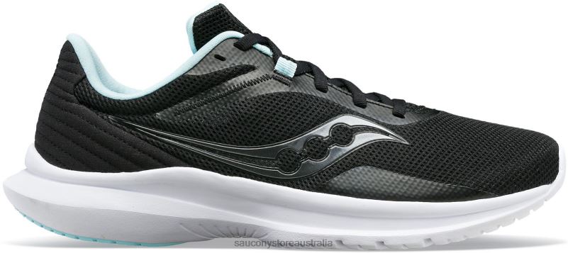 Saucony Women Convergence 8460X583 Black/Aqua