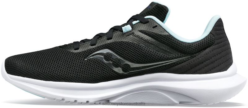Saucony Women Convergence 8460X583 Black/Aqua