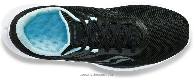 Saucony Women Convergence 8460X583 Black/Aqua