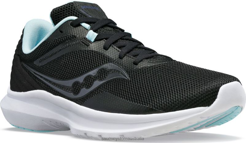 Saucony Women Convergence 8460X583 Black/Aqua
