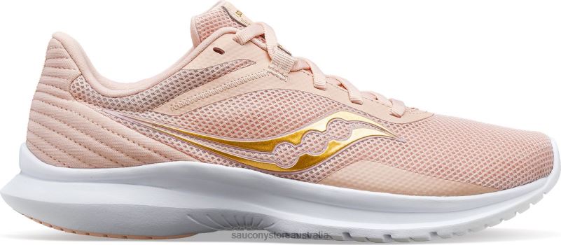Saucony Women Convergence 8460X586 Peach/Gold
