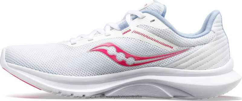 Saucony Women Convergence 8460X587 White/Pink