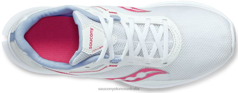 Saucony Women Convergence 8460X587 White/Pink