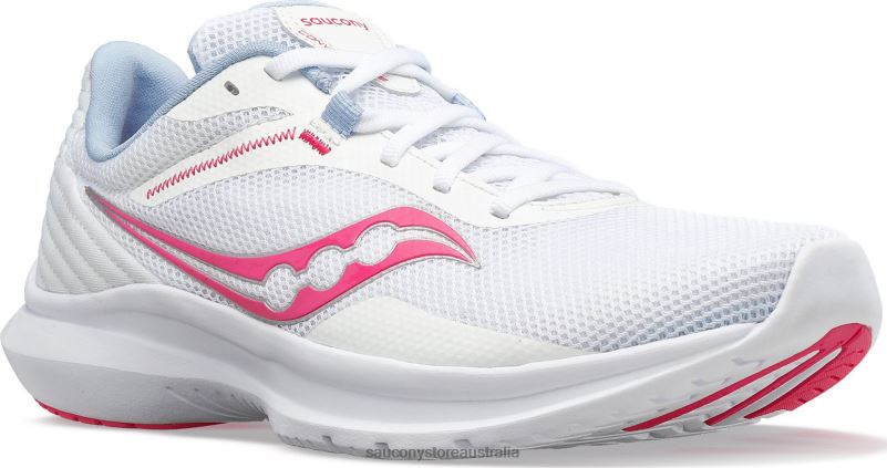Saucony Women Convergence 8460X587 White/Pink