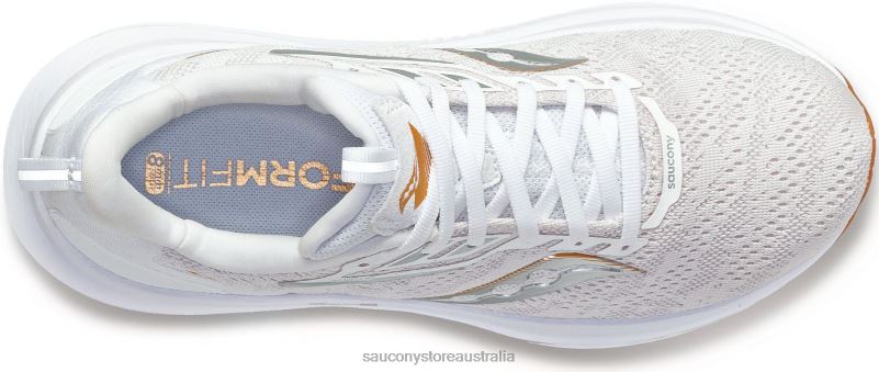 Saucony Women Echelon 9 8460X629 White/Gum