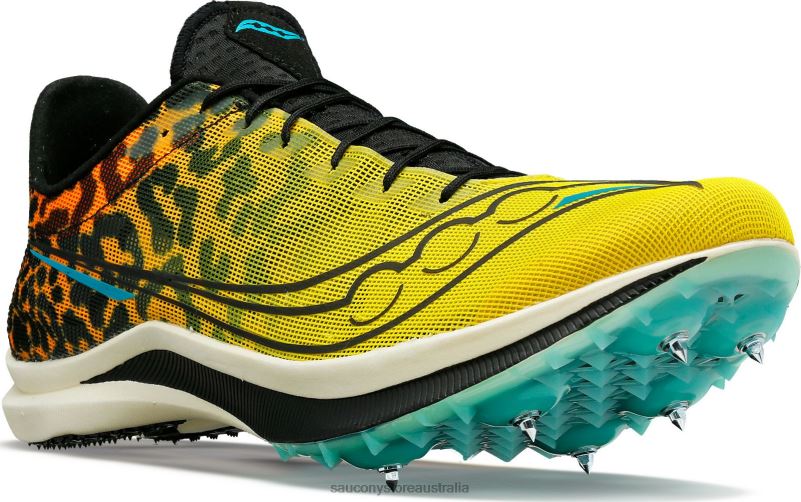 Saucony Women Endorphin Cheetah 8460X600 Black/ViZi