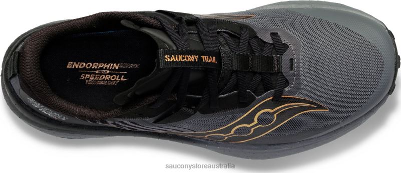 Saucony Women Endorphin Edge 8460X572 Black/Goldstruck