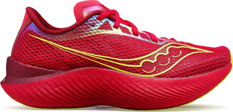 Saucony Women Endorphin Pro 3 8460X549 Red/Rose