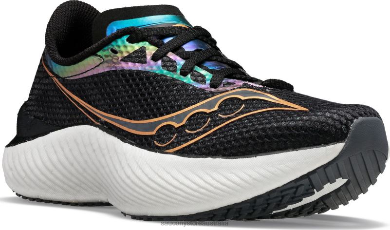 Saucony Women Endorphin Pro 3 8460X552 Black/Goldstruck