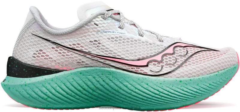 Saucony Women Endorphin Pro 3 8460X553 Fog/ViZiPink