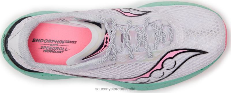 Saucony Women Endorphin Pro 3 8460X553 Fog/ViZiPink