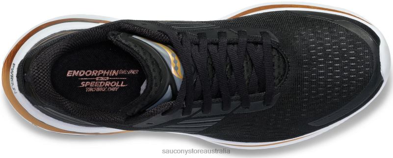 Saucony Women Endorphin Shift 3 8460X635 Black/Goldstruck