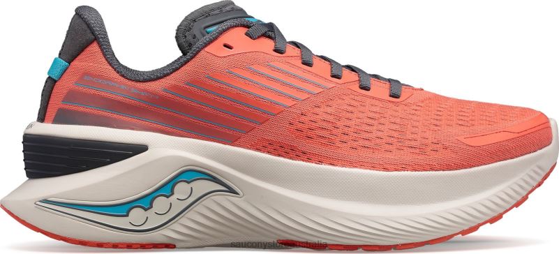 Saucony Women Endorphin Shift 3 8460X636 Coral/Shadow