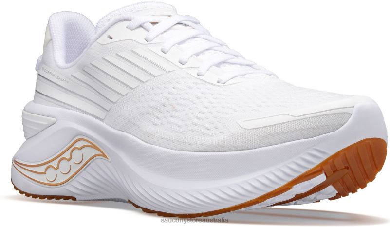 Saucony Women Endorphin Shift 3 8460X641 White/Gum